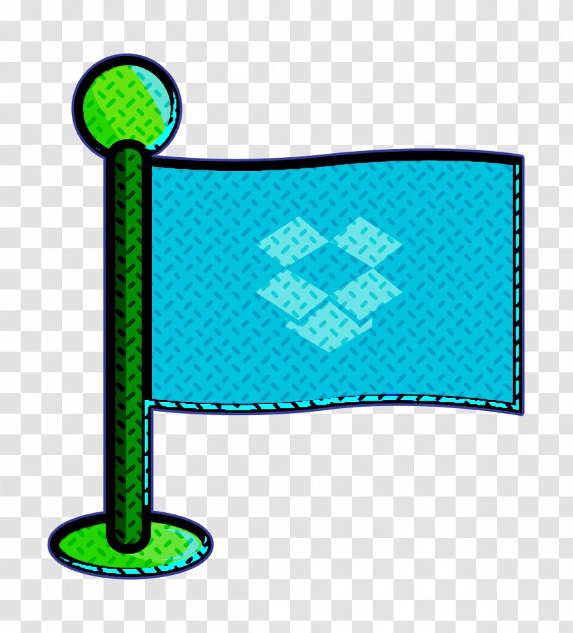 Dropbox Icon Flag Media - Networking - Social Transparent PNG