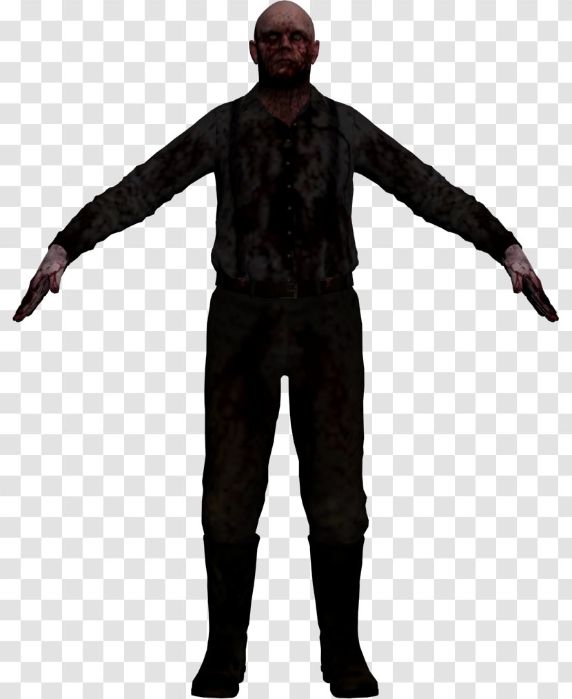 TurboSquid 3D Modeling Gangster Computer Graphics FBX - Costume - Outlast Transparent PNG