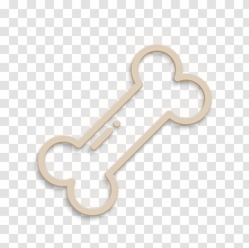 Bone Icon Veterinary - Metal Transparent PNG