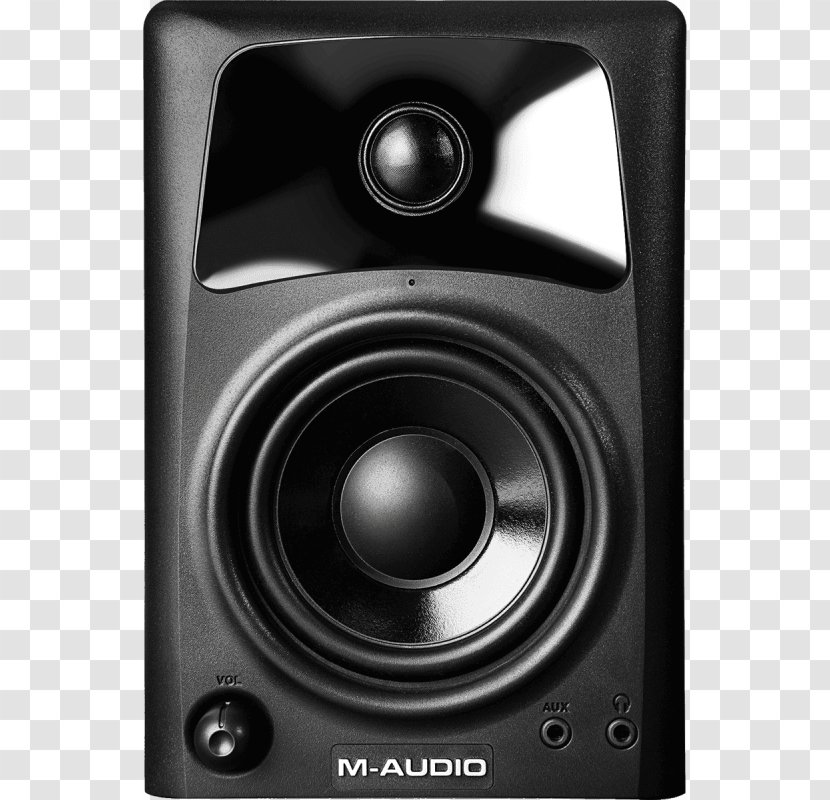 Studio Monitor M-Audio AV32 / AV42 Loudspeaker Recording - Electronics Transparent PNG