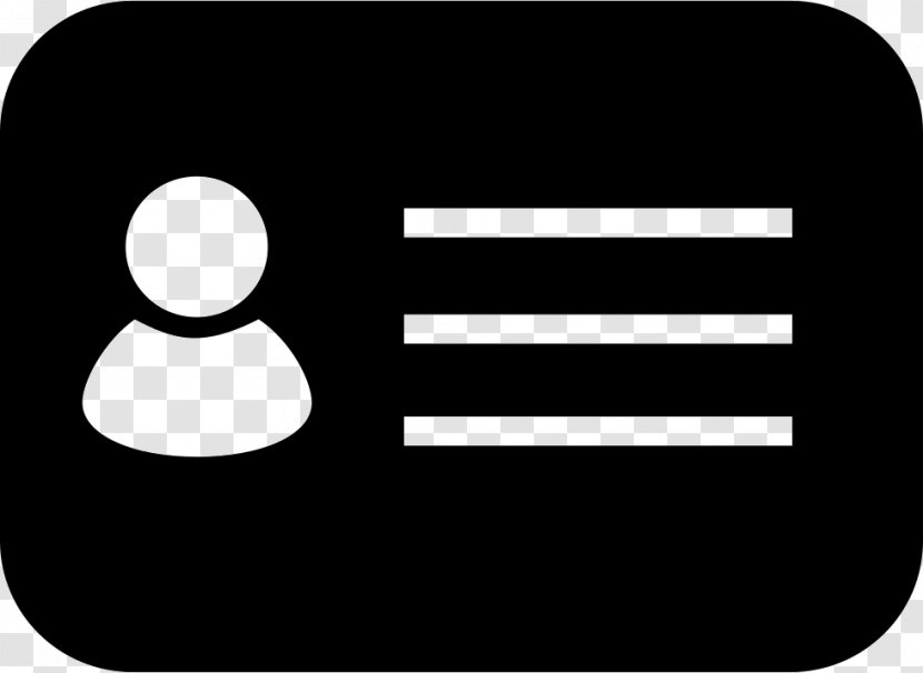 Logo Brand Font - Black And White - Design Transparent PNG