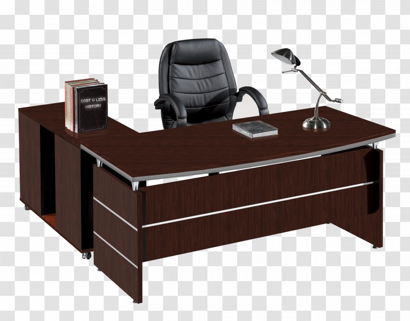 Table Furniture Chair Office Desk - Seat Transparent PNG