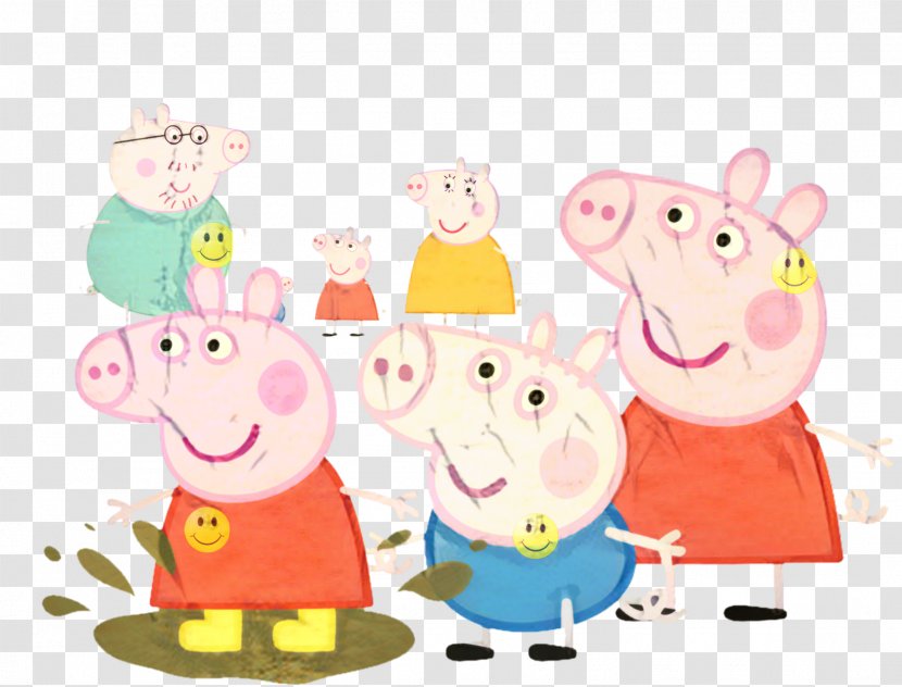 Daddy Pig Desktop Wallpaper George Mummy - Peppa - Cartoon Transparent PNG