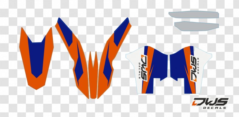 Logo KTM SX Graphic Design Blue - Decal - Ktm Exc Transparent PNG