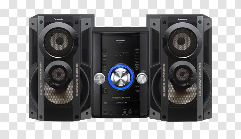 Panasonic SC-ALL9EG-K Black Hardware/Electronic High Fidelity Audio Loudspeaker - Modular Transparent PNG