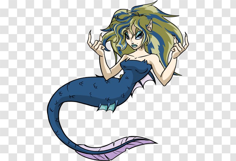 Mermaid Neopets Clip Art - Silhouette Transparent PNG