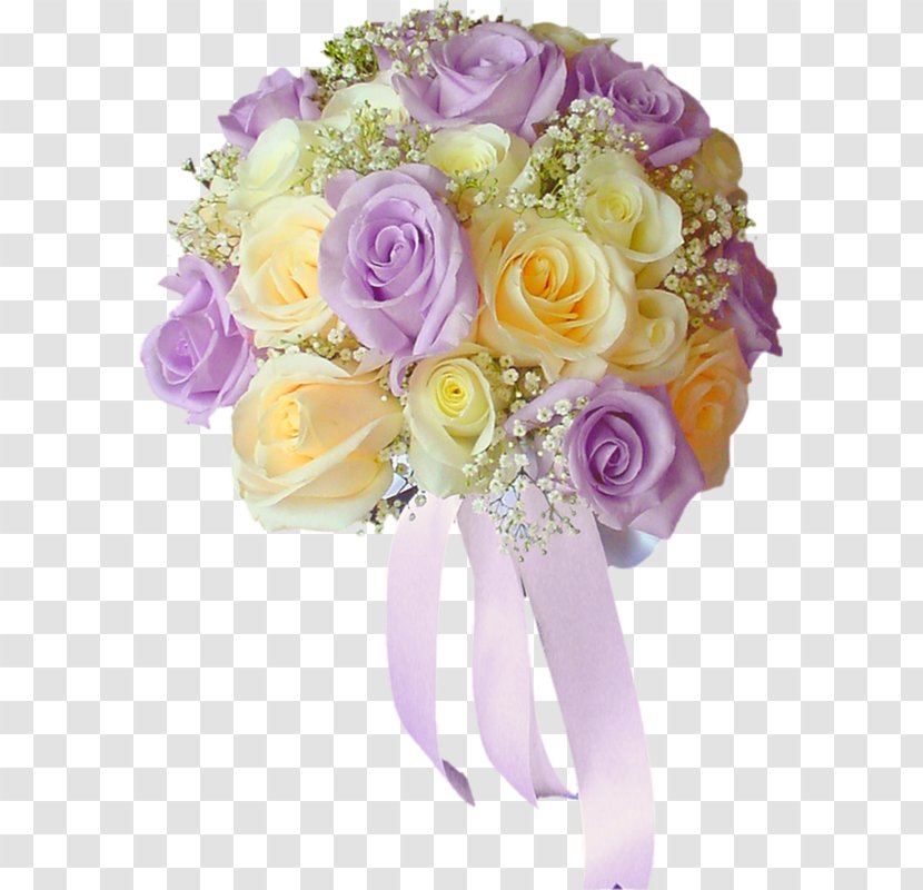 Garden Roses Flower Bouquet Wedding Bride - Arranging Transparent PNG