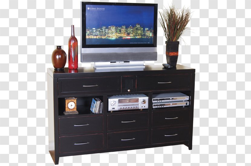 Entertainment Centers & TV Stands Television Buffets Sideboards Furniture - Drawer - Design Transparent PNG