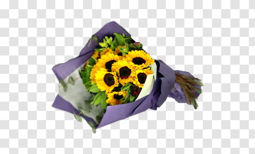 Floral Design Cut Flowers Flower Bouquet - Sunflower M Transparent PNG