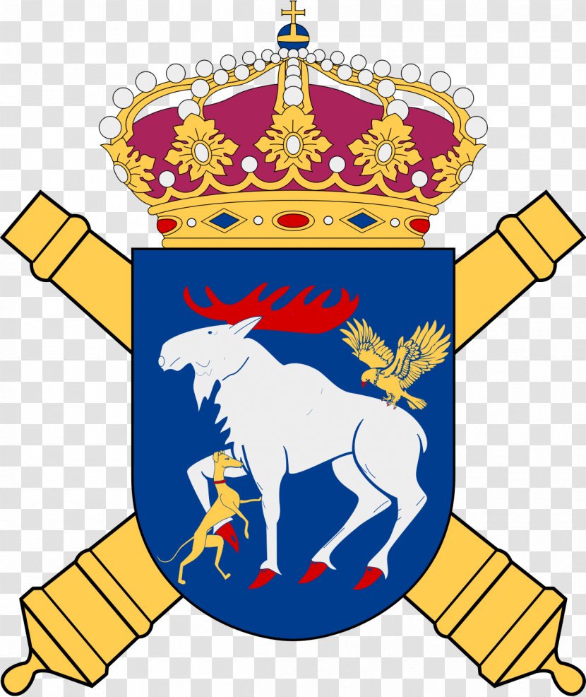Commandant General In Stockholm Coat Of Arms Sweden Royal Guards - Military Transparent PNG
