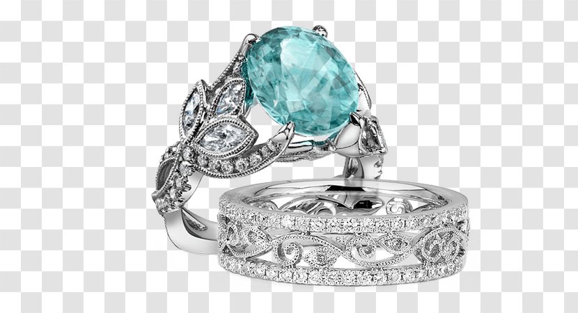 Wedding Ring Jewellery Sapphire Turquoise - Body Jewelry - Upscale Transparent PNG