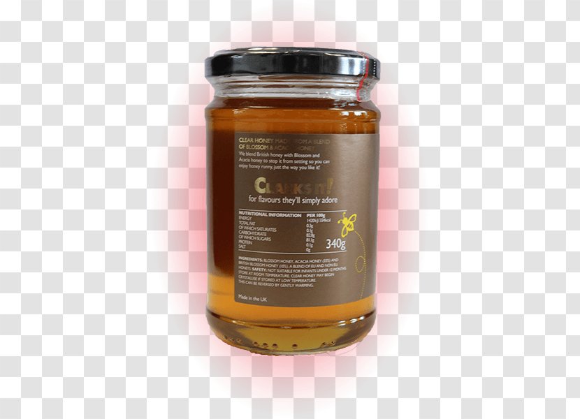 Chutney Honey Sugar Substitute Fruit Preserves - Jar Transparent PNG