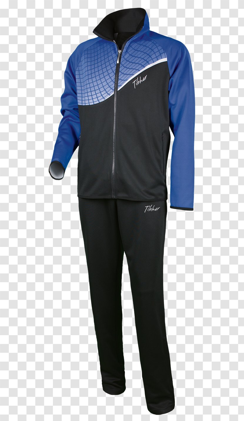 Tracksuit Jersey Tibhar Ping Pong Jacket - Pants Transparent PNG