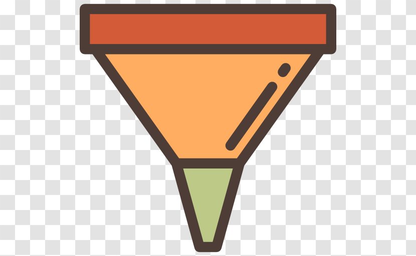 Training Industry Coaching Recruitment - Yellow - Funnel Icon Transparent PNG