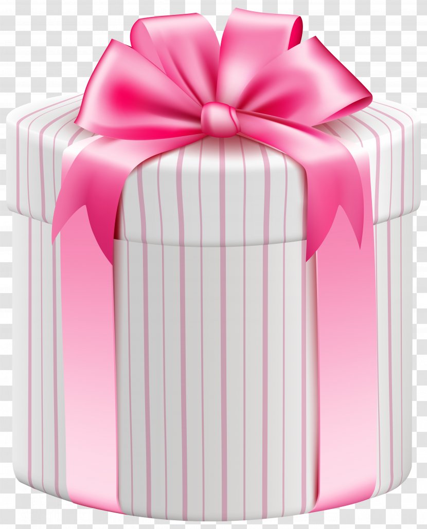 Gift Decorative Box Clip Art - White Transparent PNG