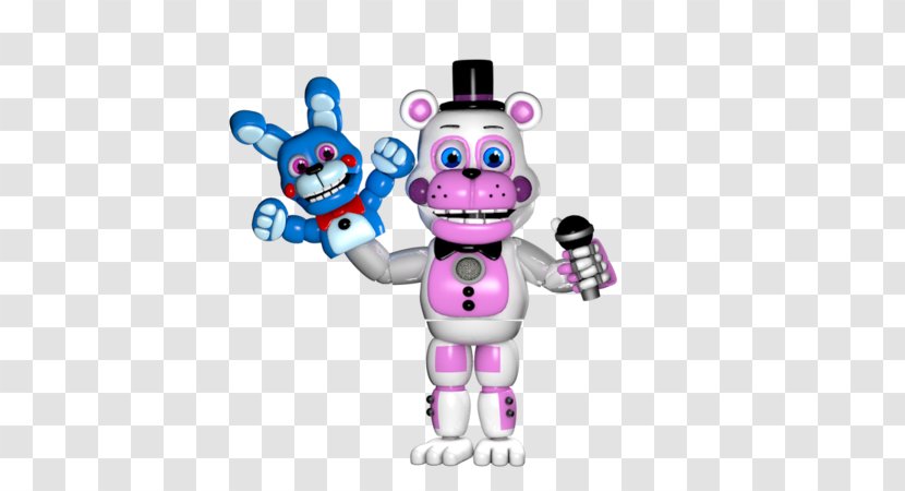 Five Nights At Freddy's Animatronics Animated Film Adventure Robot - Funtime Freddy Transparent PNG