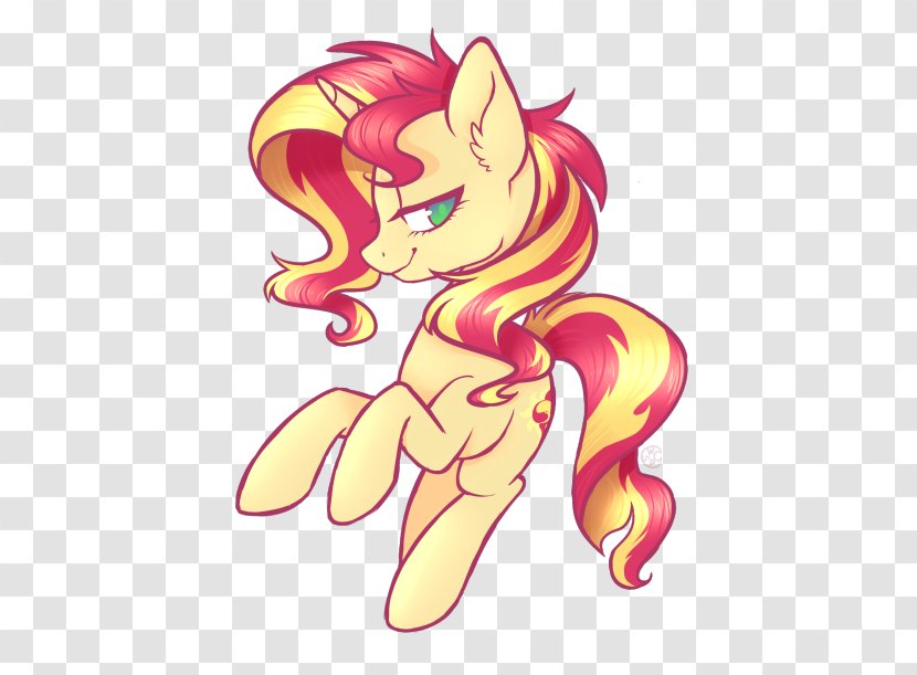 Sunset Shimmer My Little Pony: Equestria Girls Art Horse - Watercolor - Cartoon Transparent PNG