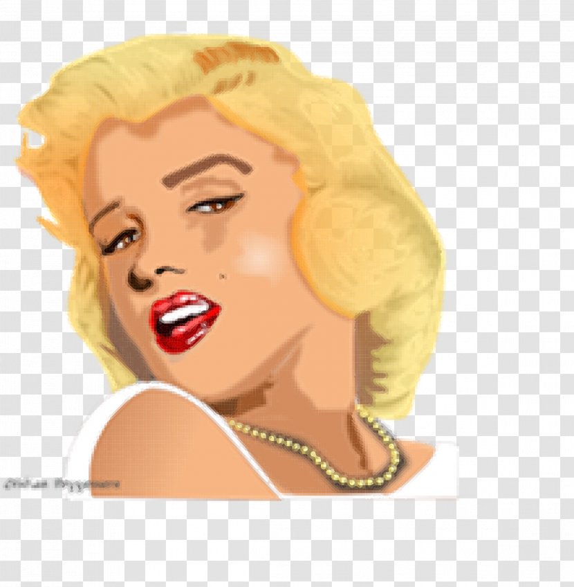 Marilyn Monroe Clip Art - Cartoon Transparent PNG