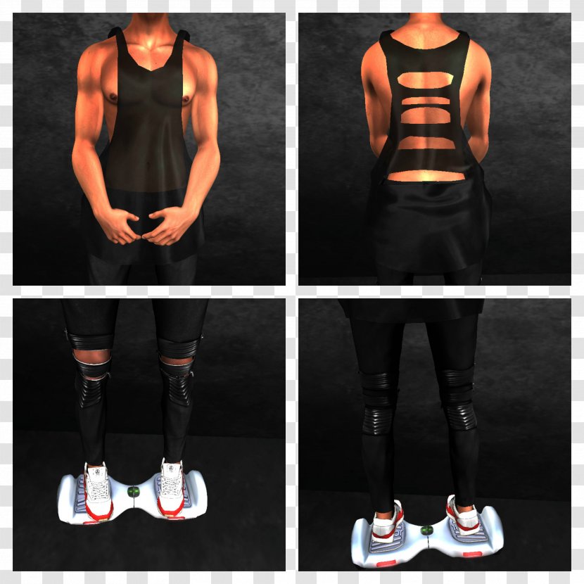 Shoulder Sleeveless Shirt Physical Fitness Calf - Illmatic Transparent PNG