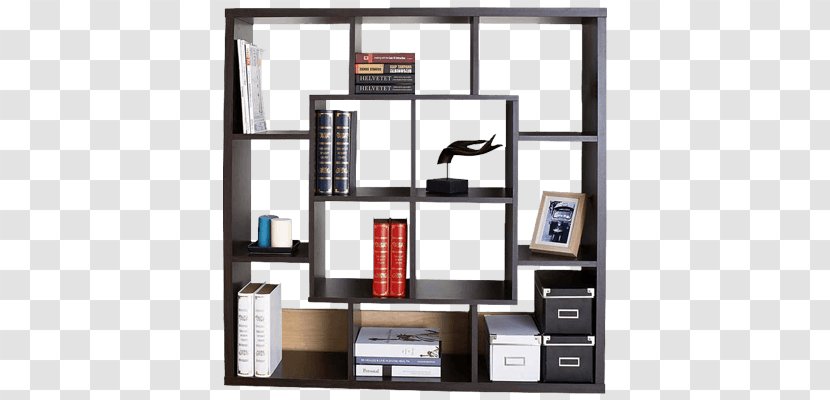 Shelf Bookcase Espresso Furniture - Room Dividers - Divider Transparent PNG