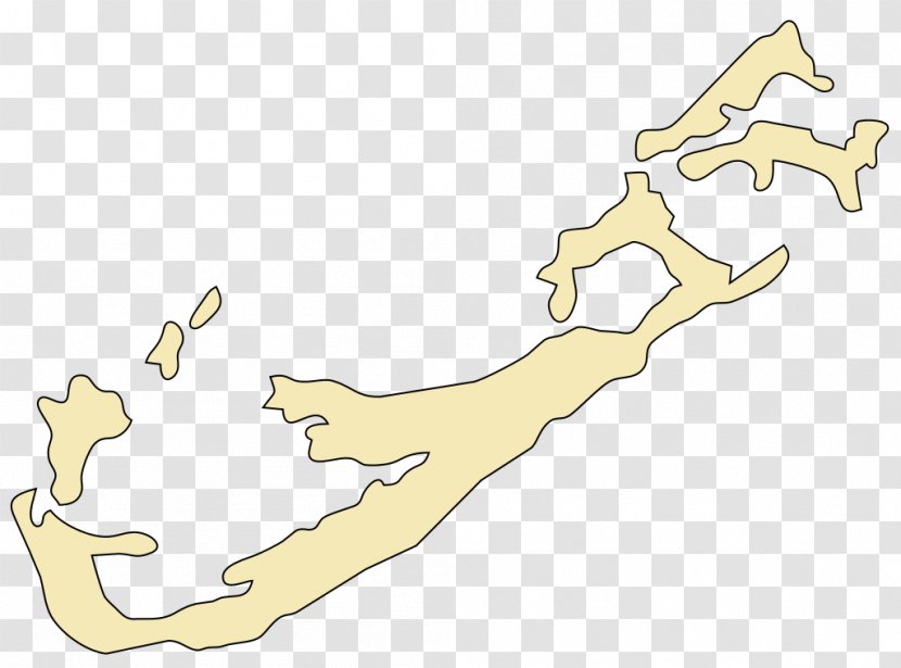 Bermuda Map Clip Art - Text Transparent PNG