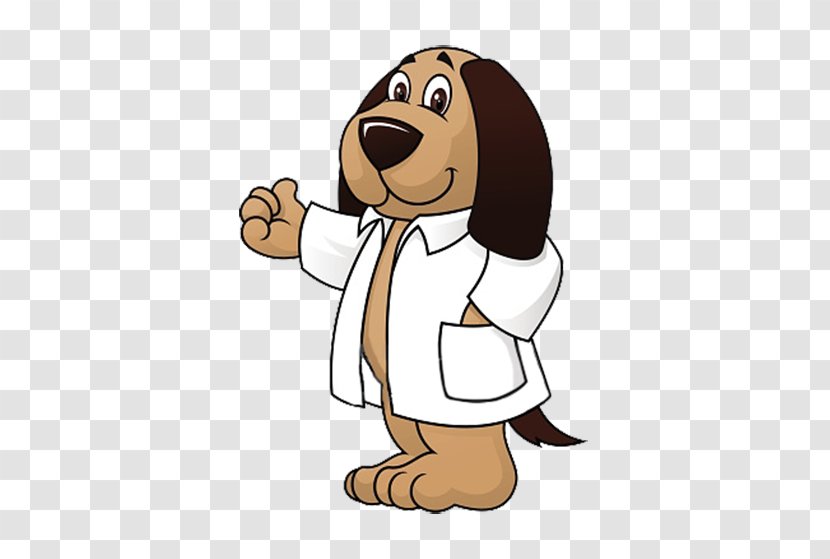 Dog Puppy Physician Clip Art - Cartoon Doctor Transparent PNG