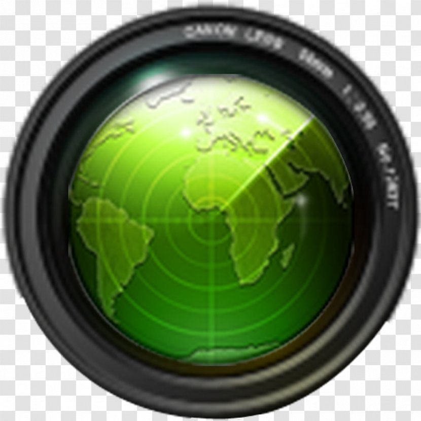 Camera Lens - Green Transparent PNG