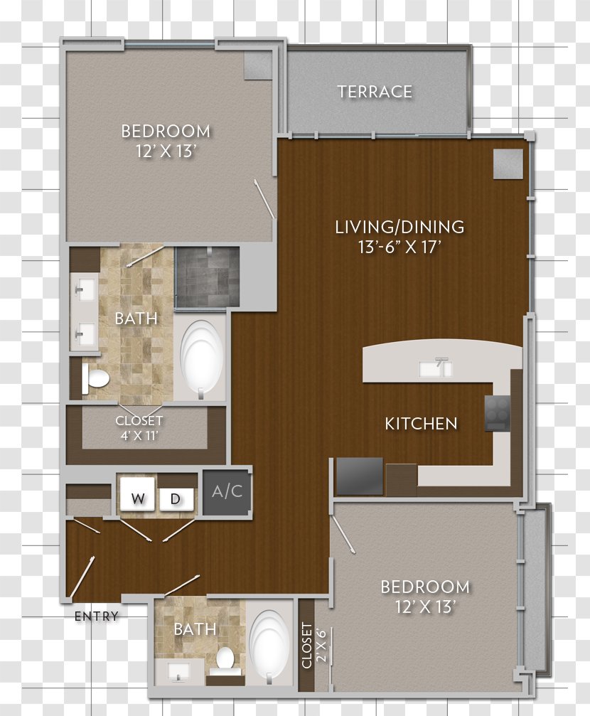Floor Plan Table Austin House - Bedroom - Rental Homes Luxury Transparent PNG