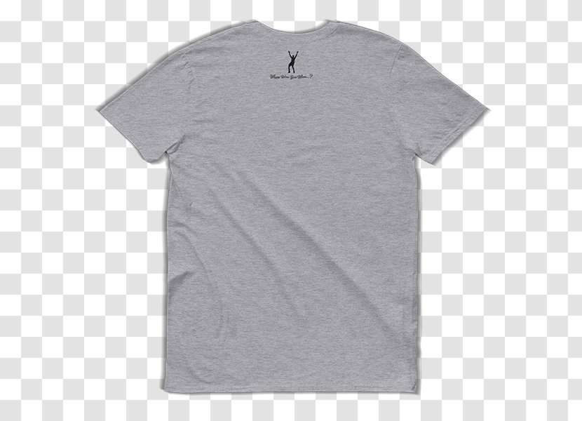 T-shirt White Sleeve Grey - Tshirt Transparent PNG