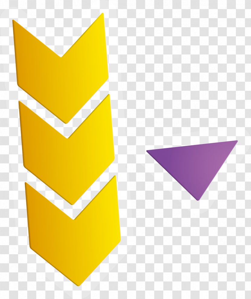 Arrow Download Computer File - Yellow - Line With Arrowheads Transparent PNG