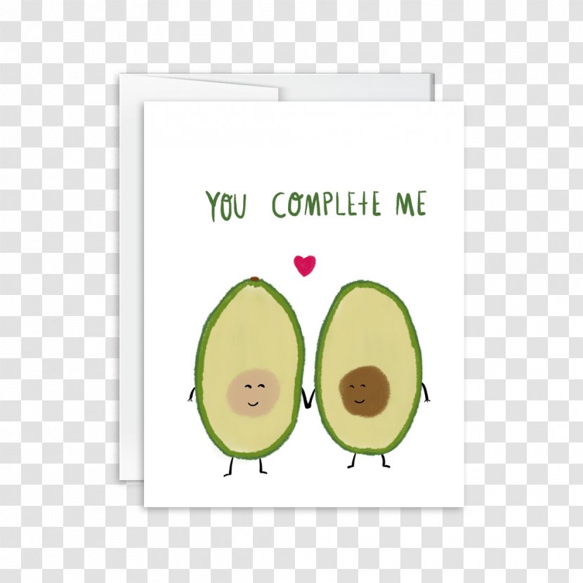 Avocado Paper Greeting & Note Cards Happiness Love - Envelope Transparent PNG
