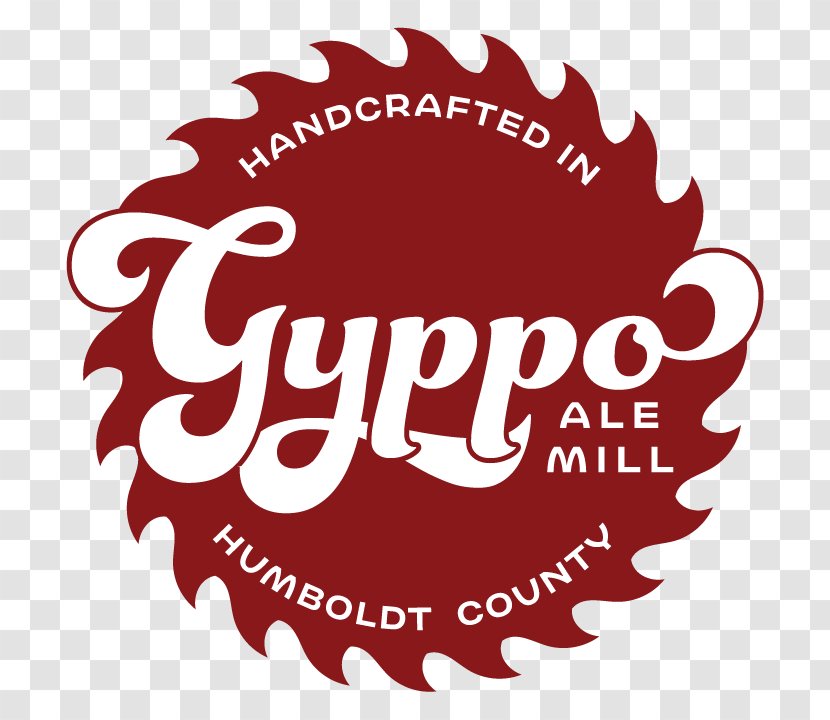Gyppo Ale Mill Logo Brewery Brand Logger - Label - Drink Drank Drunk Transparent PNG