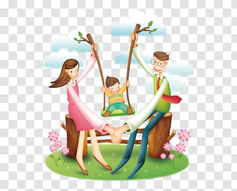 Euclidean Vector Family Day Child - Sitting - Happy Transparent PNG