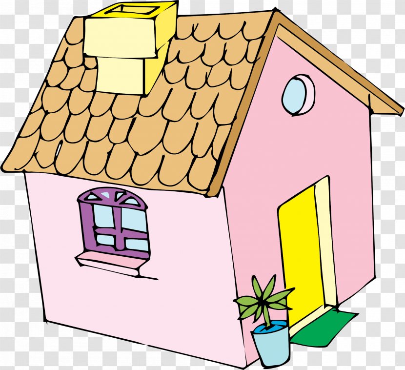 House Free Clip Art - Facade - Houses Transparent PNG