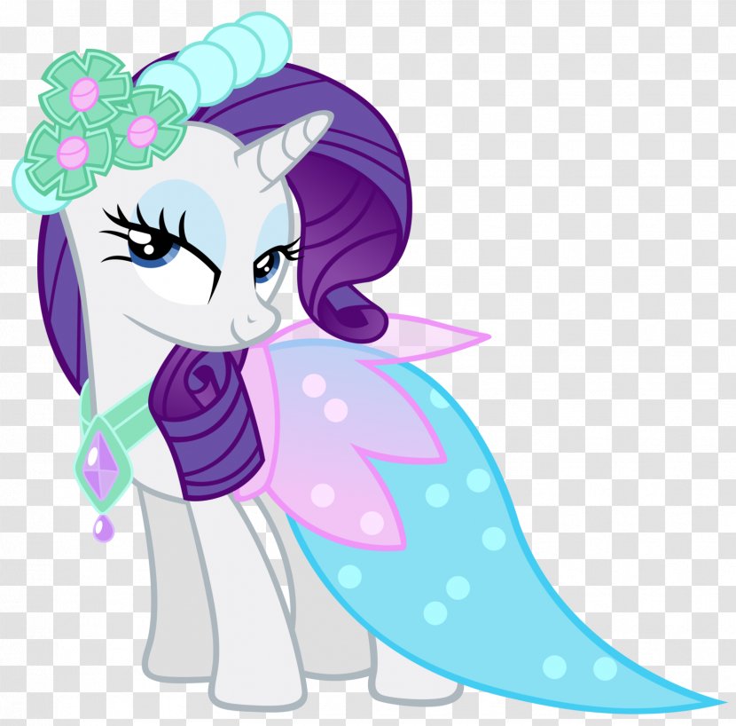 Rarity Pinkie Pie Twilight Sparkle Pony Applejack - Flower - Dress Transparent PNG