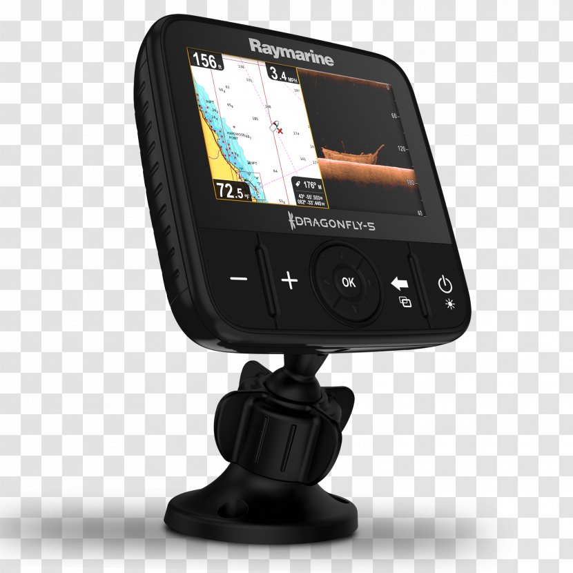 Chartplotter Fish Finders Raymarine Plc Transducer Chirp - Mountain Stream Transparent PNG