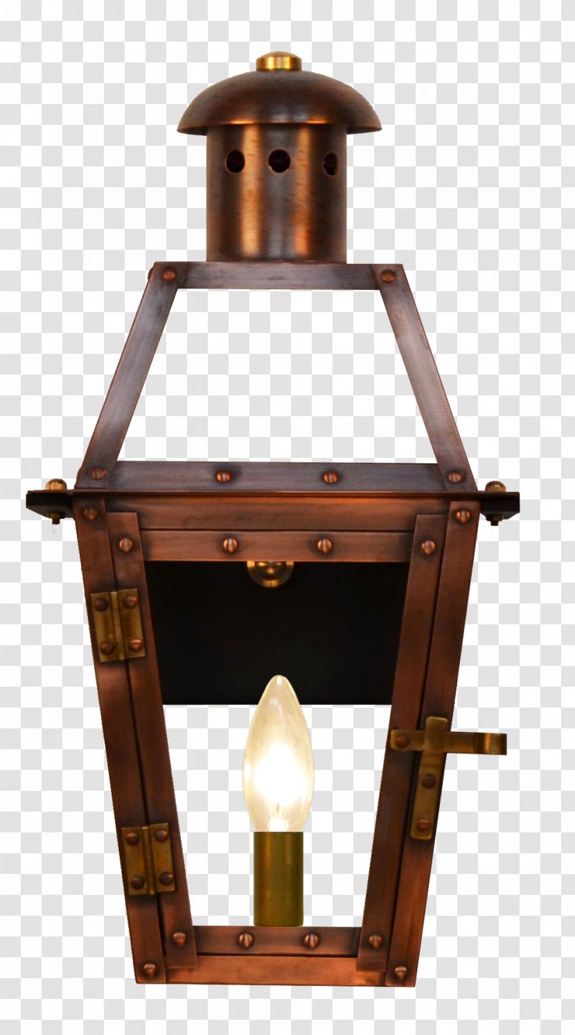 Gas Lighting Light Fixture Lantern - Antique Transparent PNG