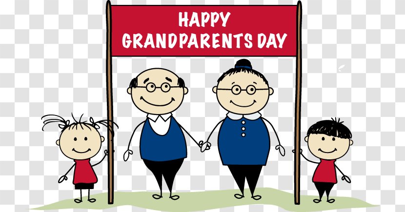 National Grandparents Day Family Clip Art - Feeling - Cliparts Transparent PNG