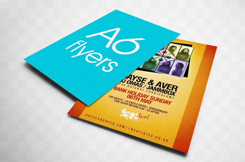 Standard Paper Size Flyer Printing Business Cards - Brochure Transparent PNG