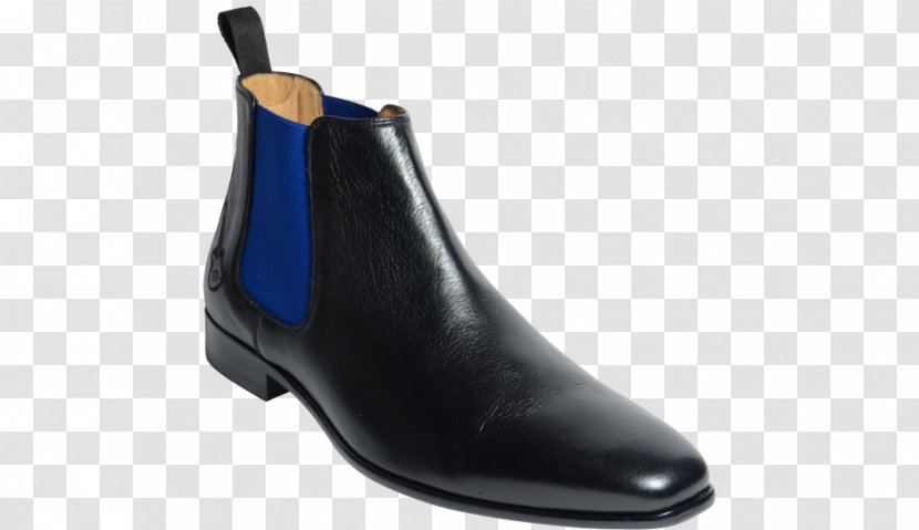 Chelsea Boot Shoe Leather Blue - Brand - High Elasticity Foam Transparent PNG