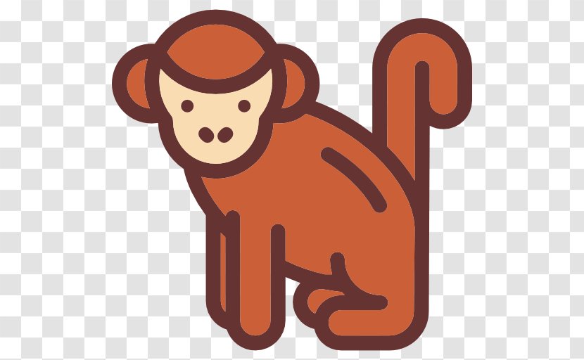 Monkey Clip Art - Mammal - Zoo Vector Transparent PNG