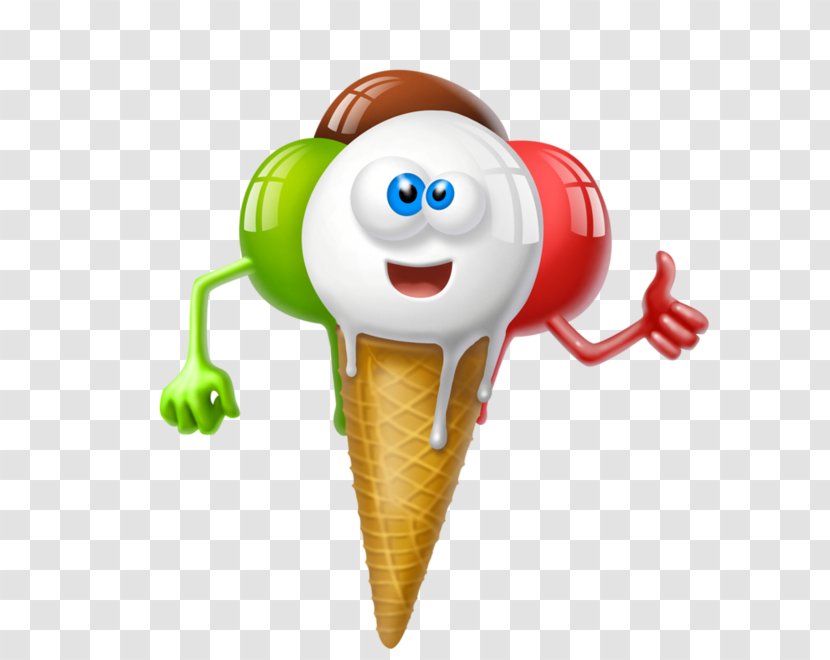 Ice Cream Cone Milkshake Snow Smoothie - Flower - Cartoon Vector Cones Transparent PNG
