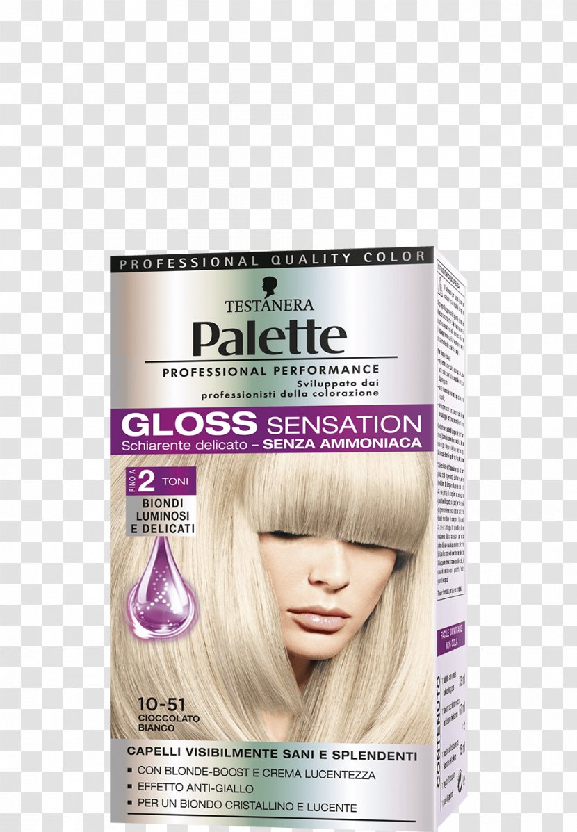 Hair Coloring Blond Capelli Palette - Purple Transparent PNG