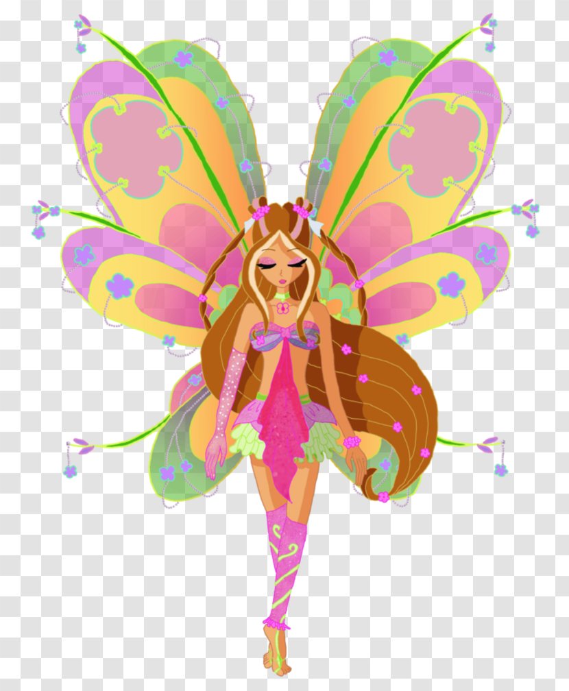 Flora Fairy Winx Club - Pollinator - Season 5 SirenixFairy Transparent PNG