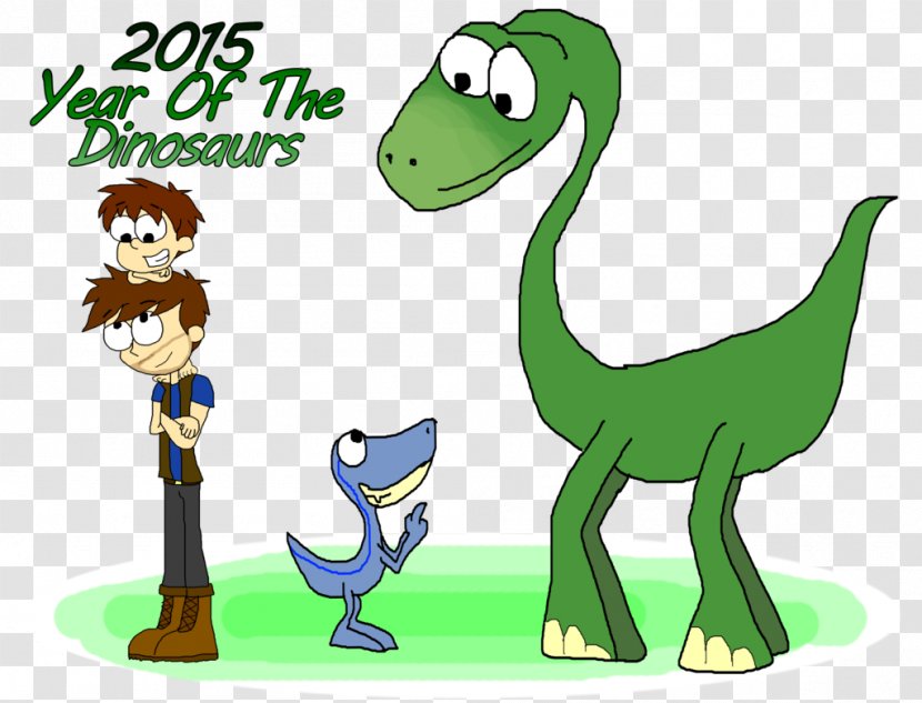 Danny And The Dinosaur World Brachiosaurus Art - Fictional Character Transparent PNG