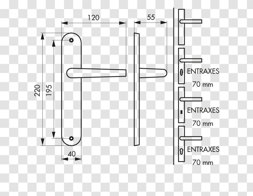 Door Handle Drawing Lock /m/02csf - Hardware Accessory - Design Transparent PNG