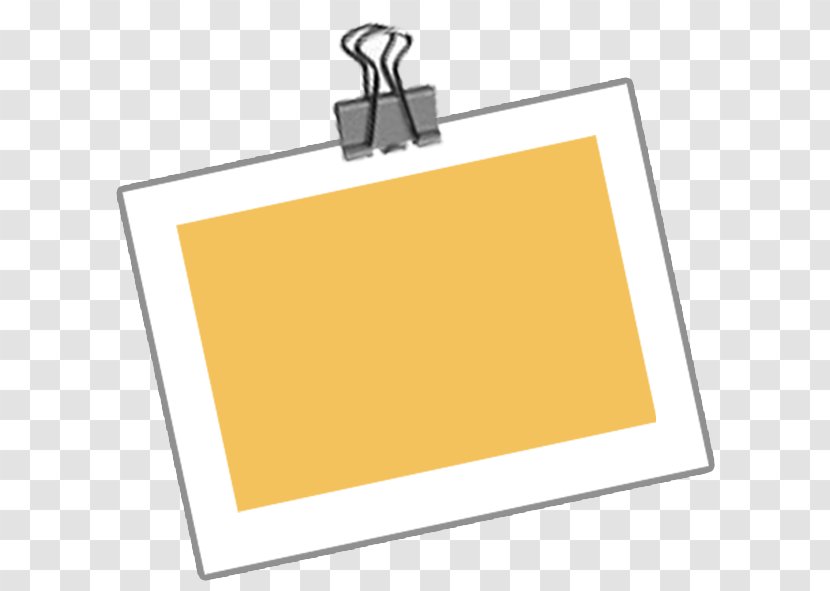 Photo Template Yellow - Orange - Computer Network Transparent PNG