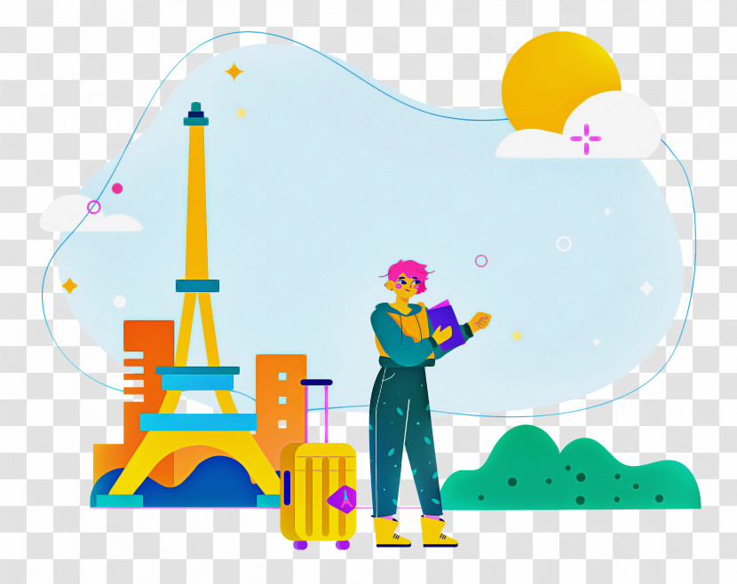 Paris Travel Transparent PNG