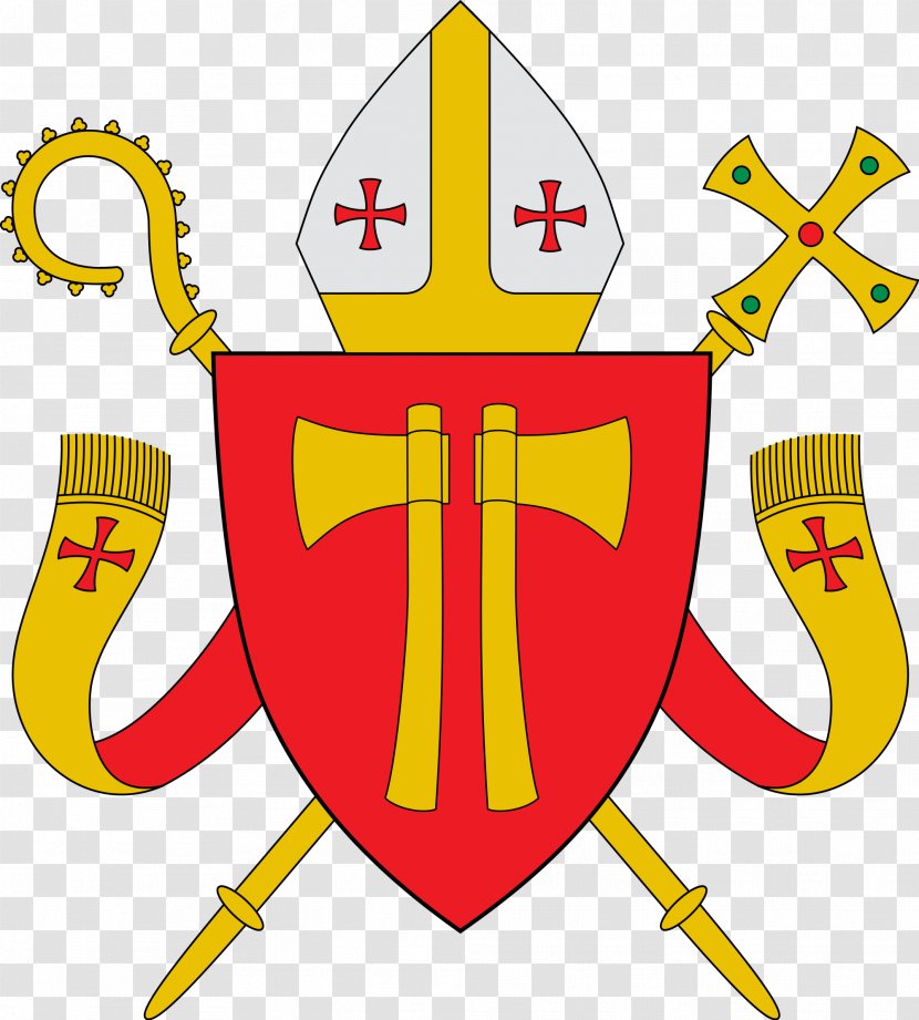Roman Catholic Diocese Of Stockholm Copenhagen Coat Arms - Artwork Transparent PNG