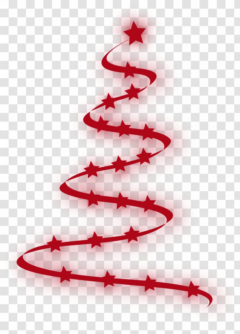 Christmas Tree Ornament Clip Art - Drawing - Red Transparent PNG